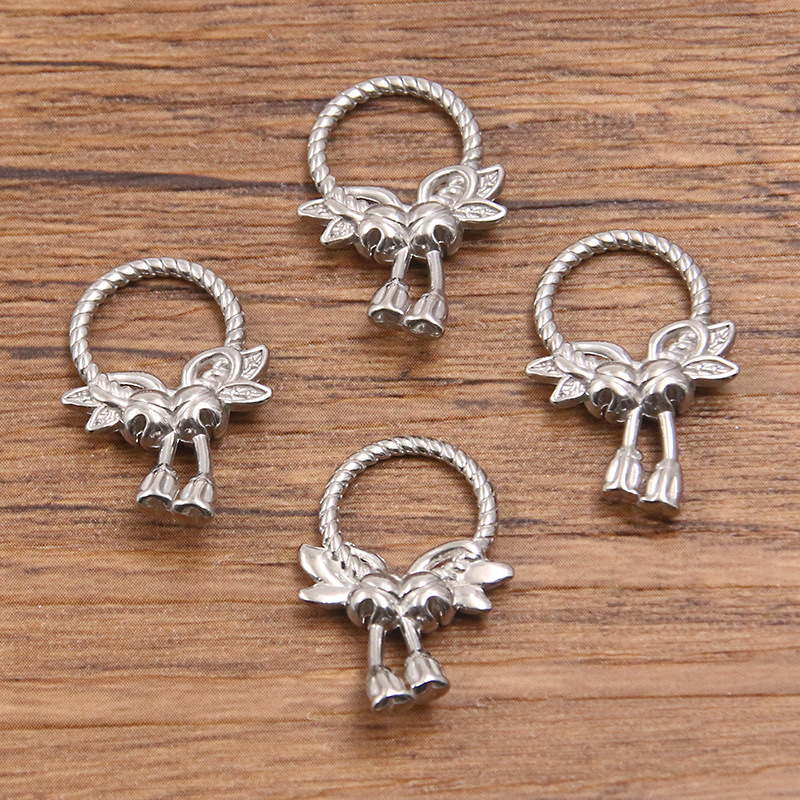 1601 steel color 14x22mm 1.2g