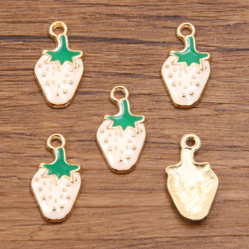 White strawberry 11x21mm 0.8g