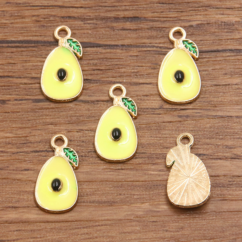 Yellow avocado 9x17mm 0.6g