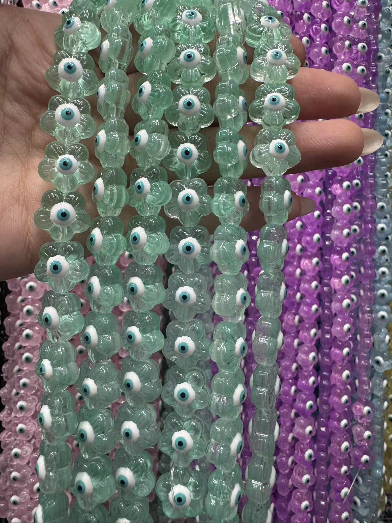 Light green eyes