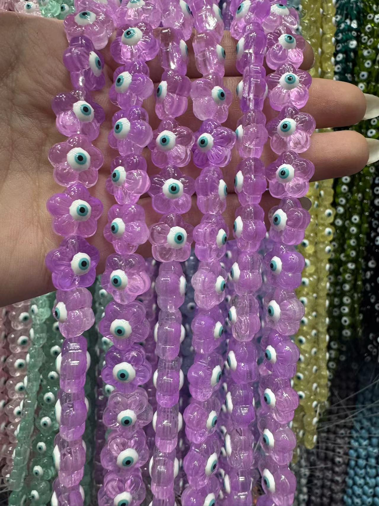 Purple eyes