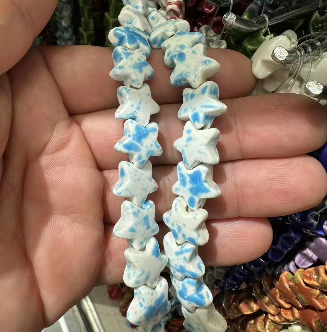 Blue and white gradient