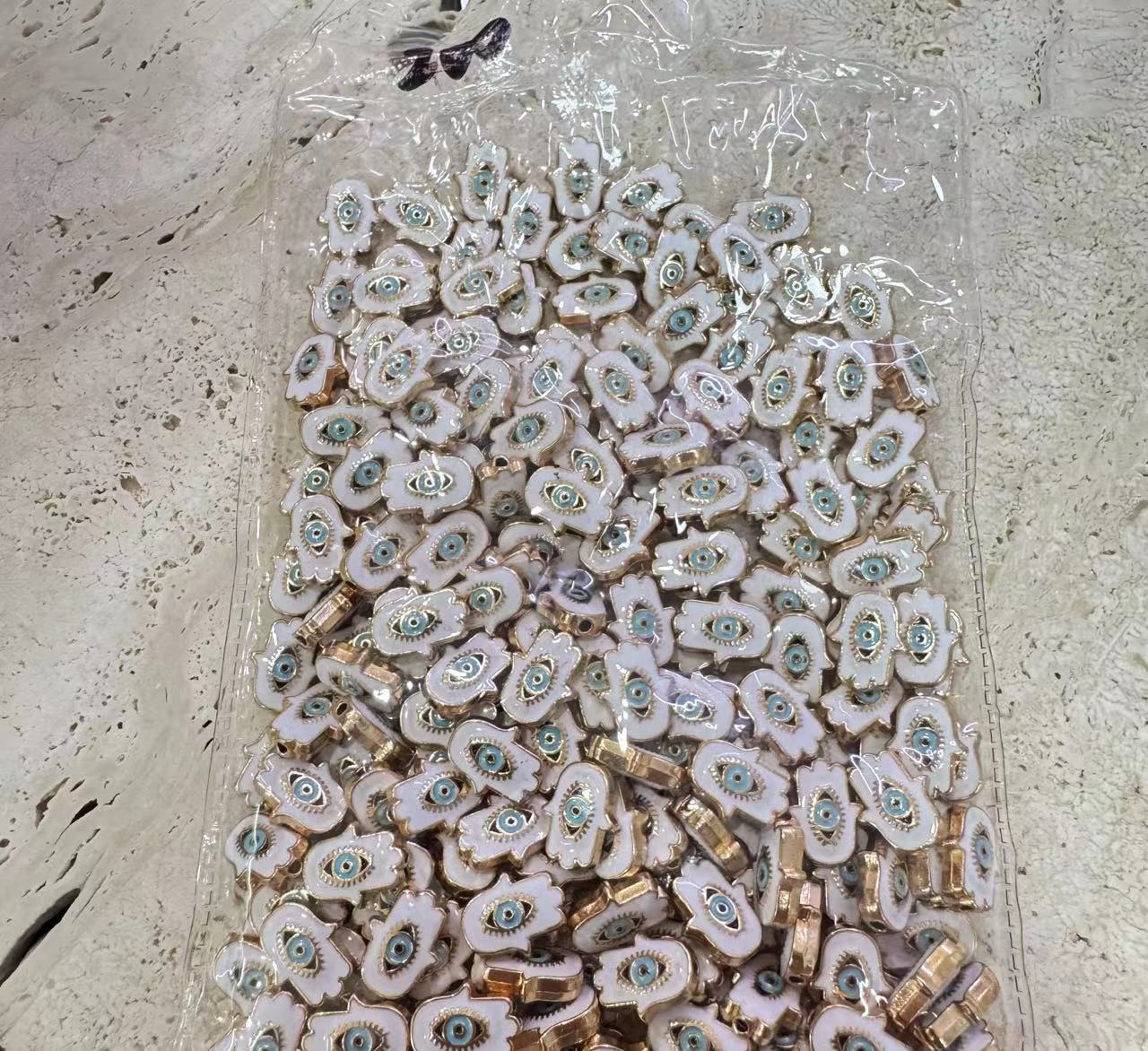 Light pink eyes golden