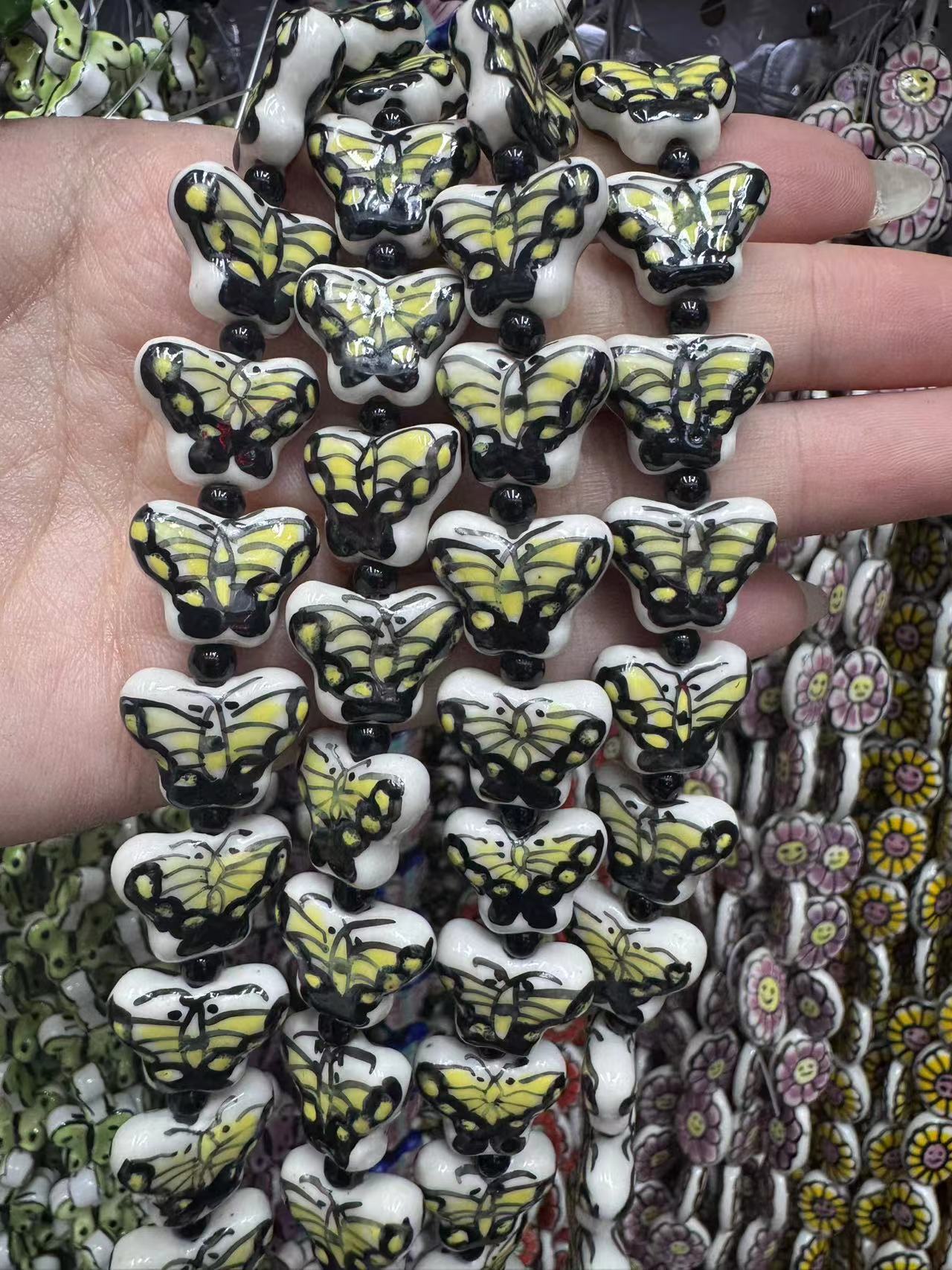 Yellow and black butterfly