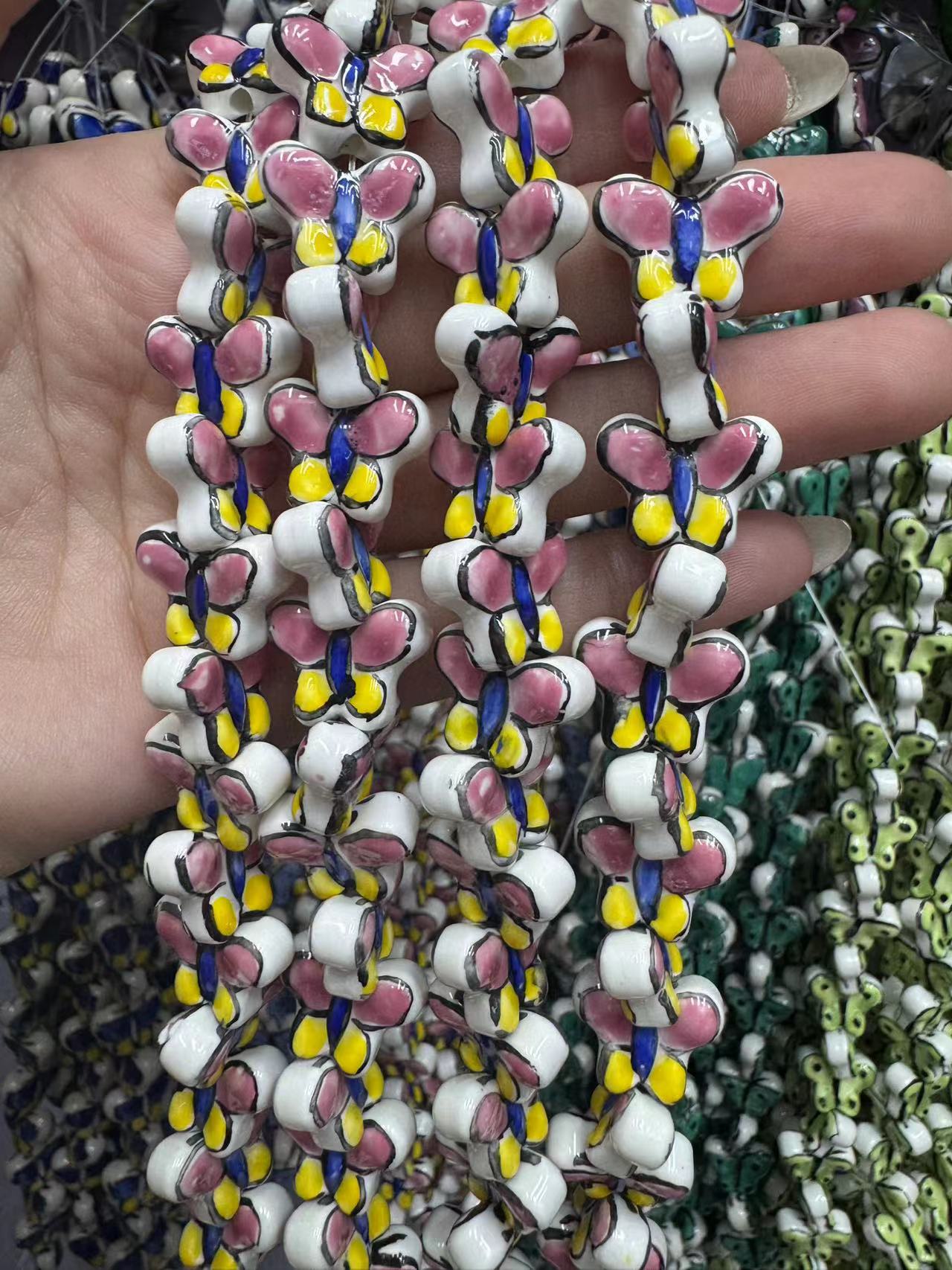 Pink and yellow butterfly