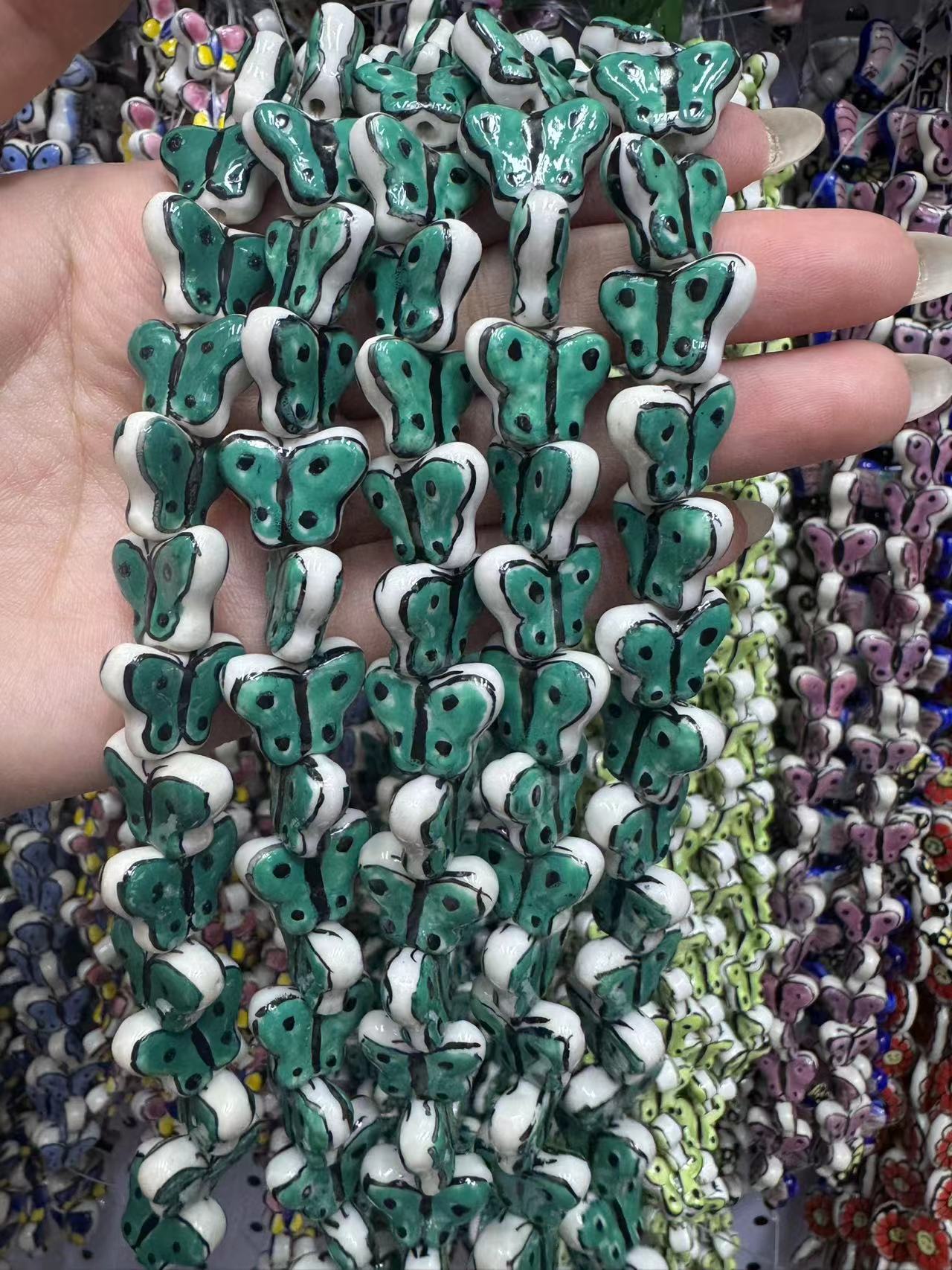 Malachite green butterfly