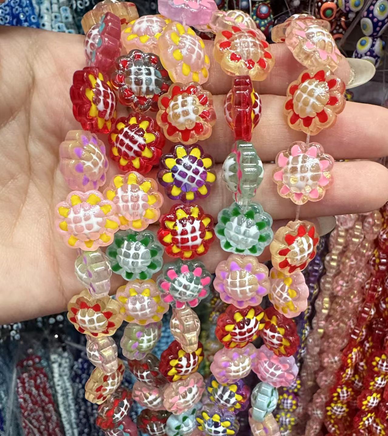 8 # Randomly mixed colors