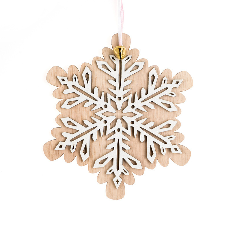 White snowflake  153x153x8mm