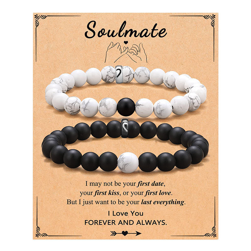 Soulmate with card stainless steel fittings