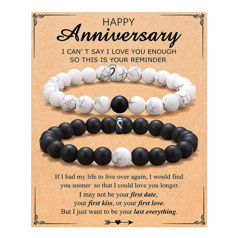 Anniversary with card stainless steel fittings