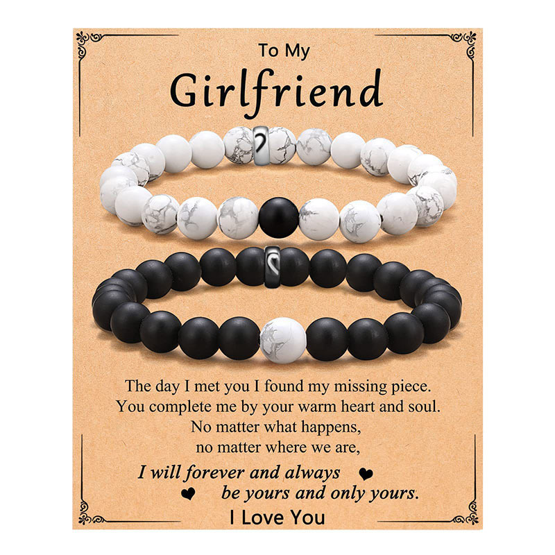 Girlfriend with card stainless steel fittings