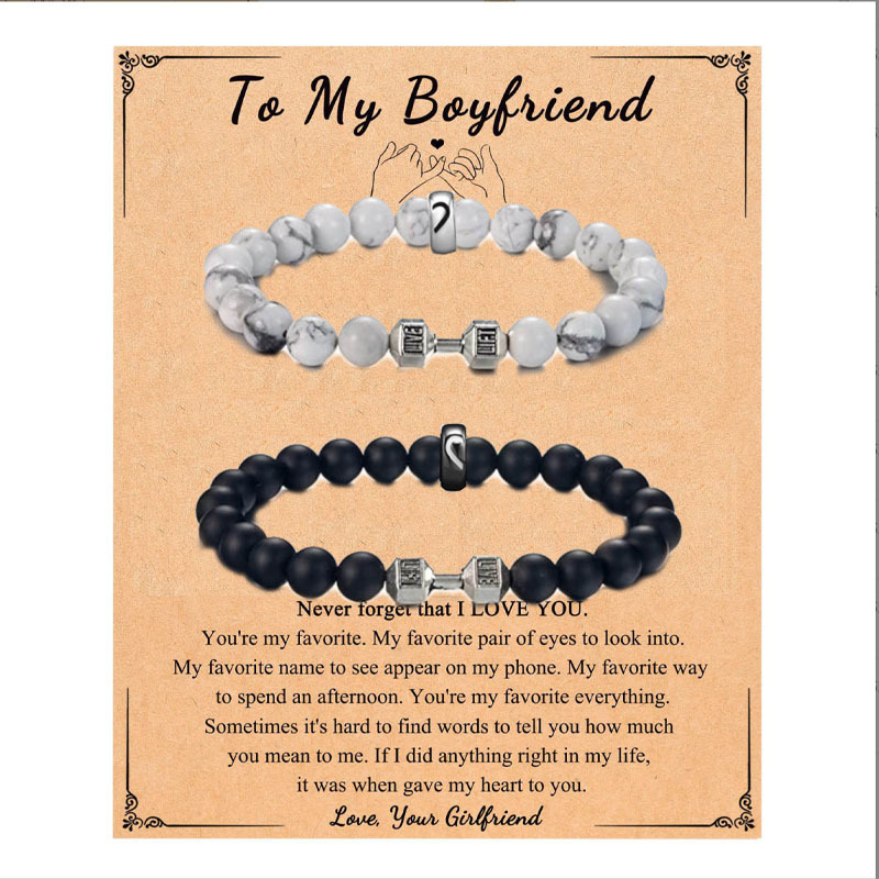 Boyfriend with card stainless steel fittings