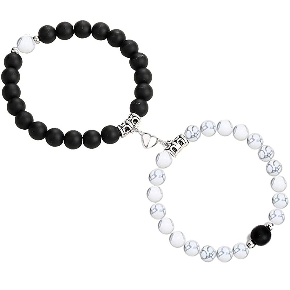 White Turquoise Frosted Heart