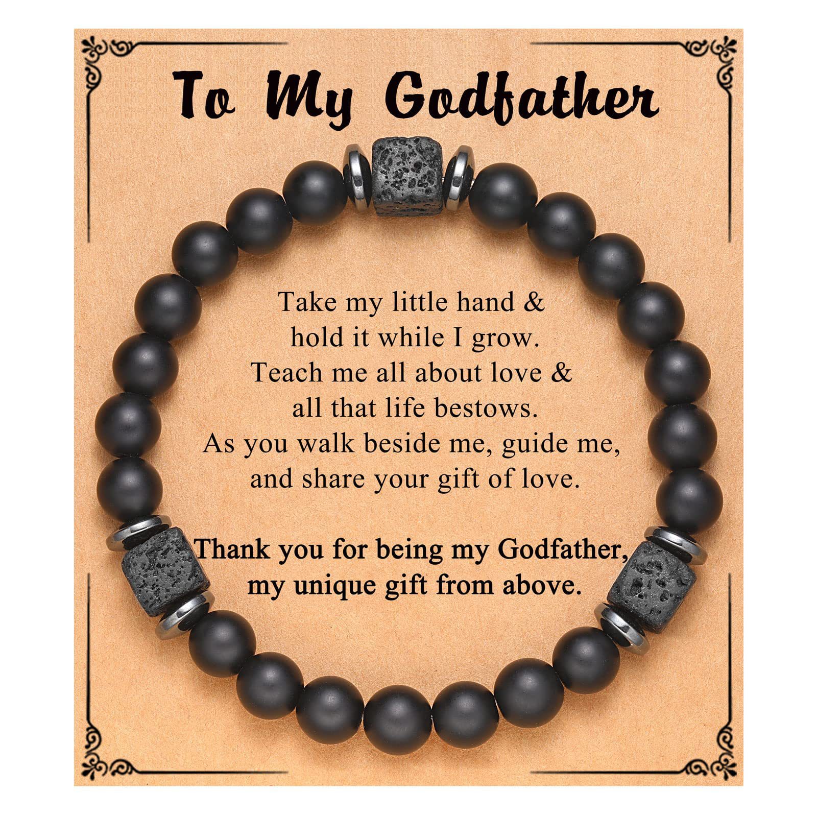 To my godfather Card