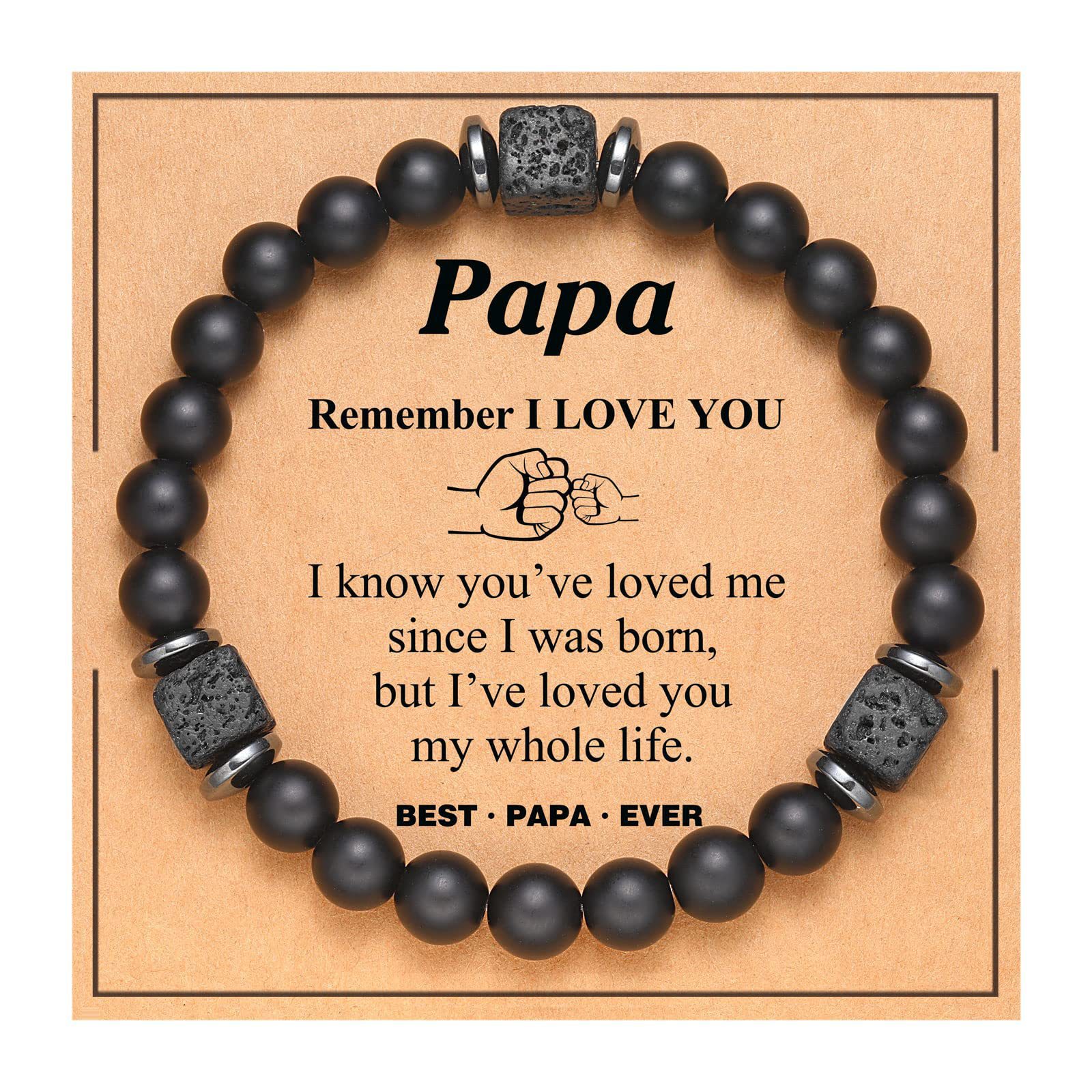 To my papa Card
