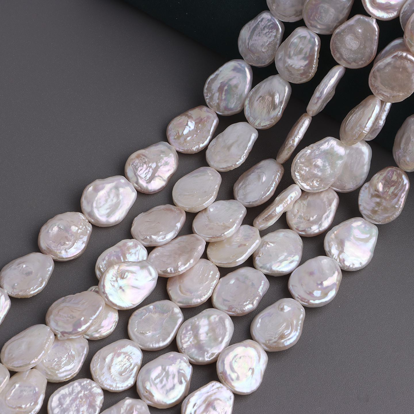 White conformable button 1 piece