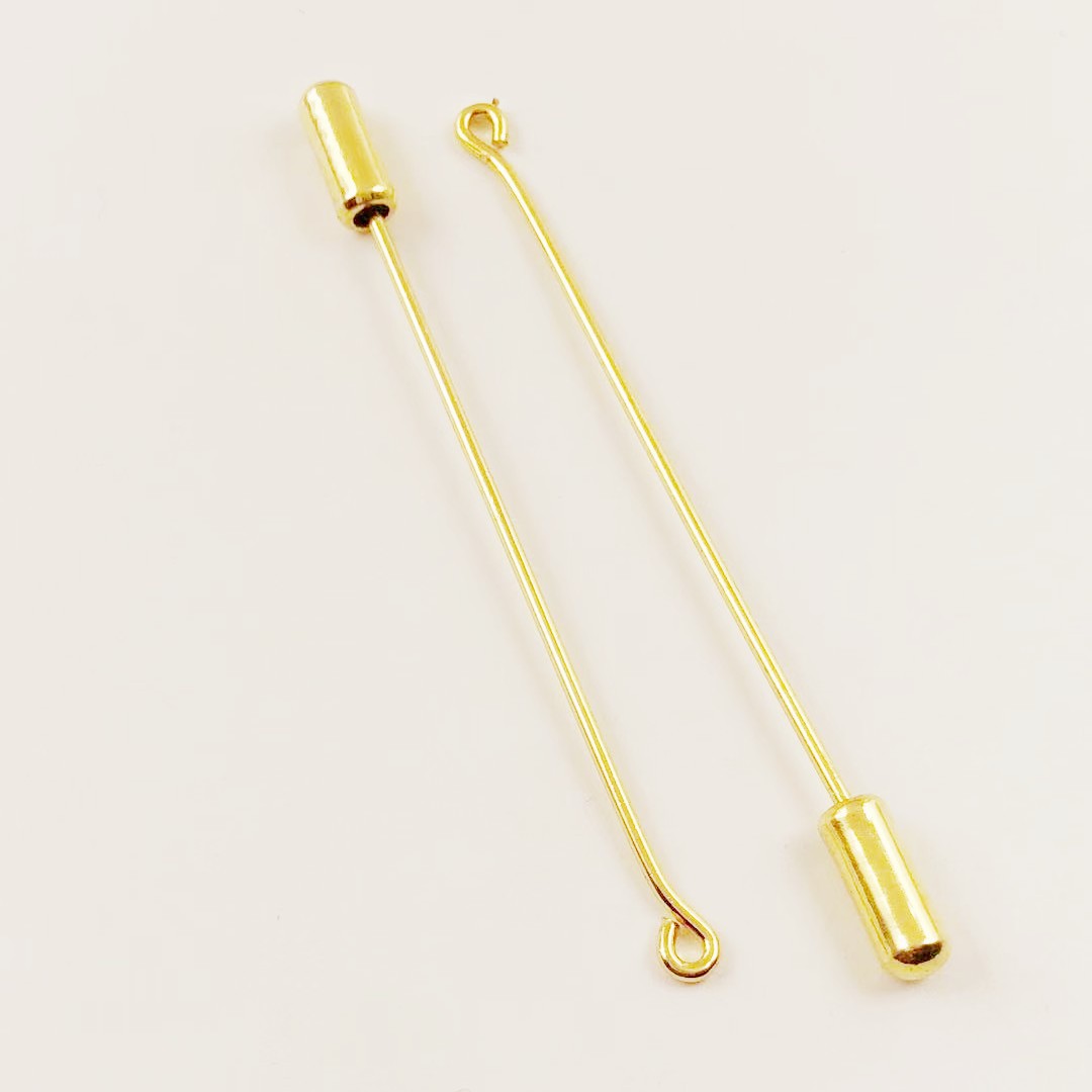18k real gold one-word 9-pin style