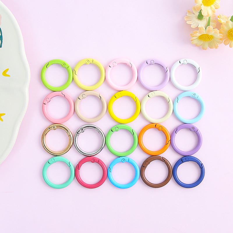 Random colored spring buckle