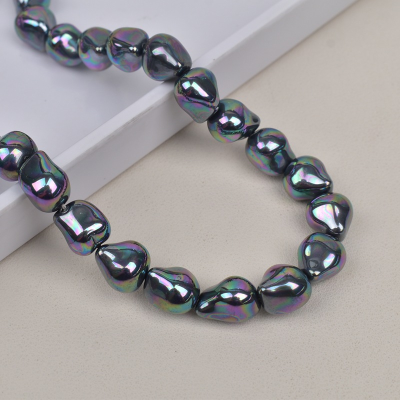 Aurora colorful black