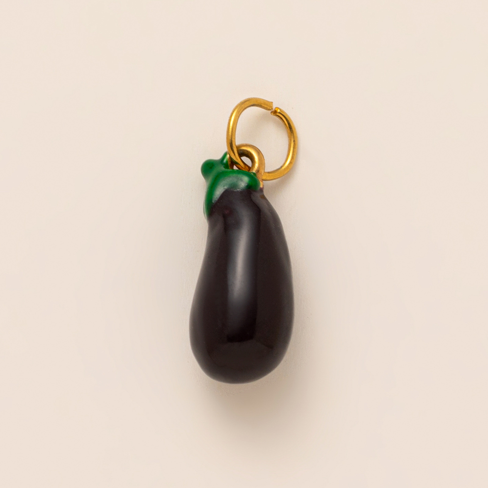 Eggplant pendant