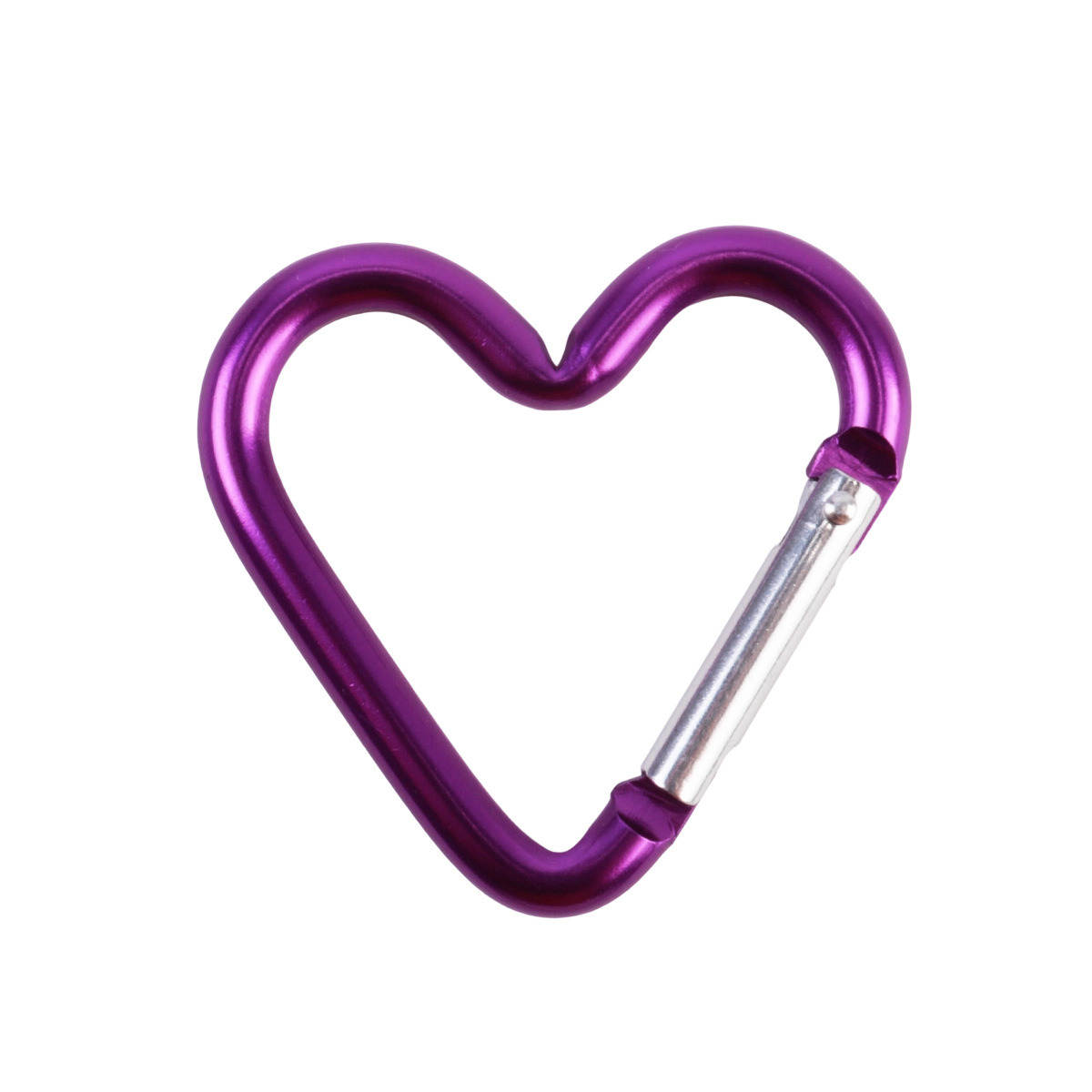 [dark rose red]electroplated love spring buckle