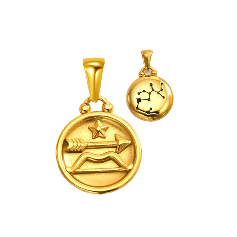 Sp343g-9 (sagittarius) single pendant