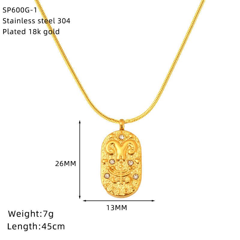 Sp600g-1 (aries) snake chain