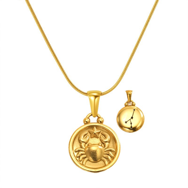 Sp343g-4 (cancer) snake chain