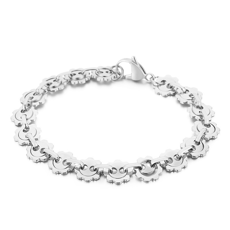 Steel color bracelet kb160612-z