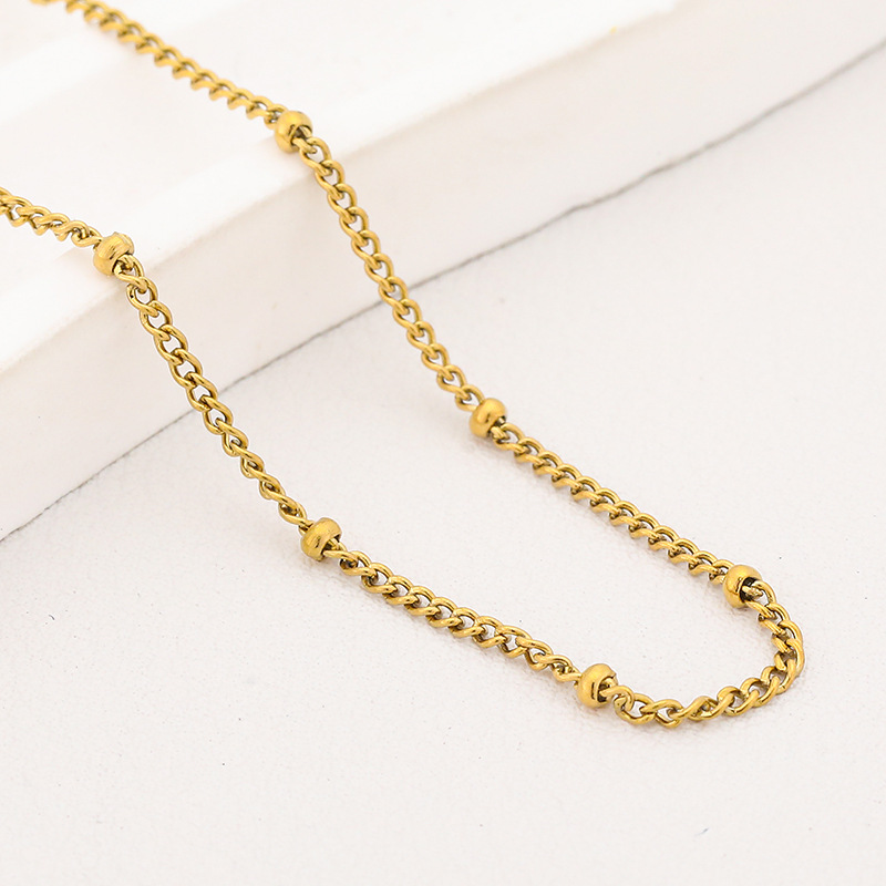 45cm 5cm tail chain gold