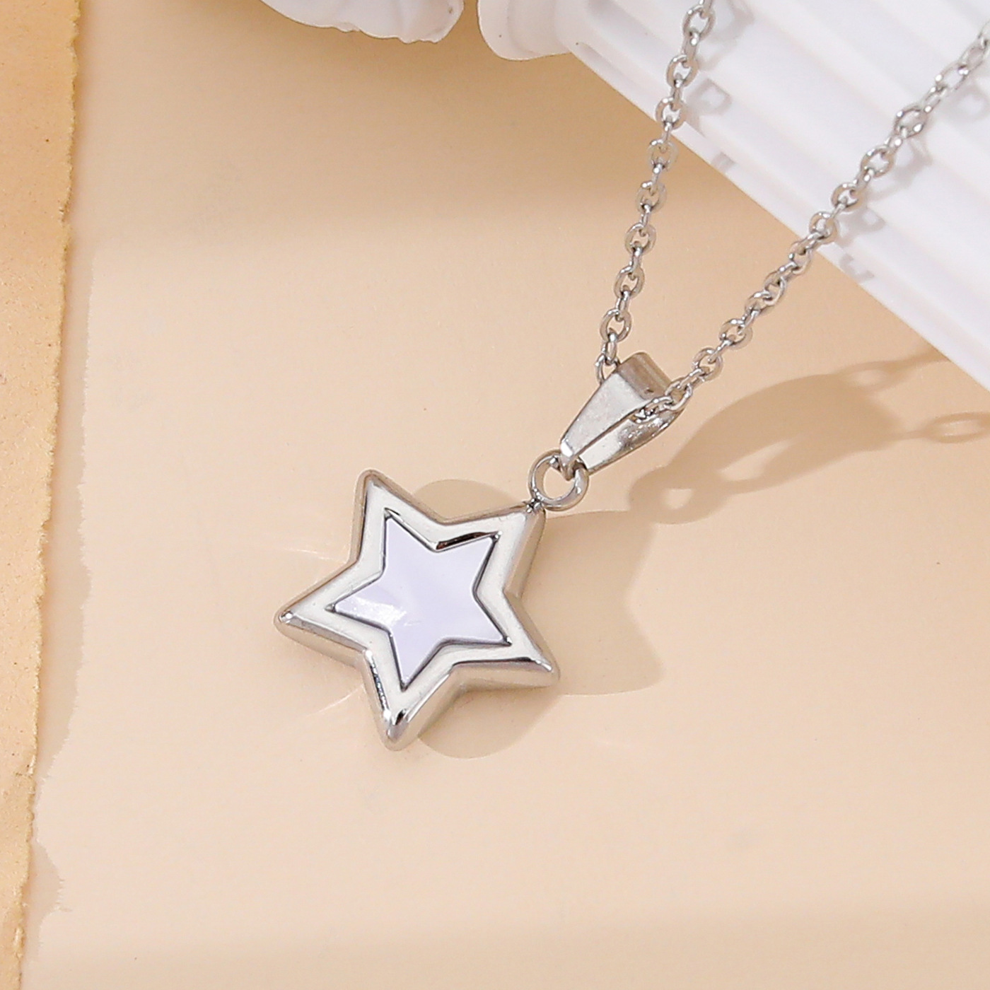 Steel color - five-pointed star