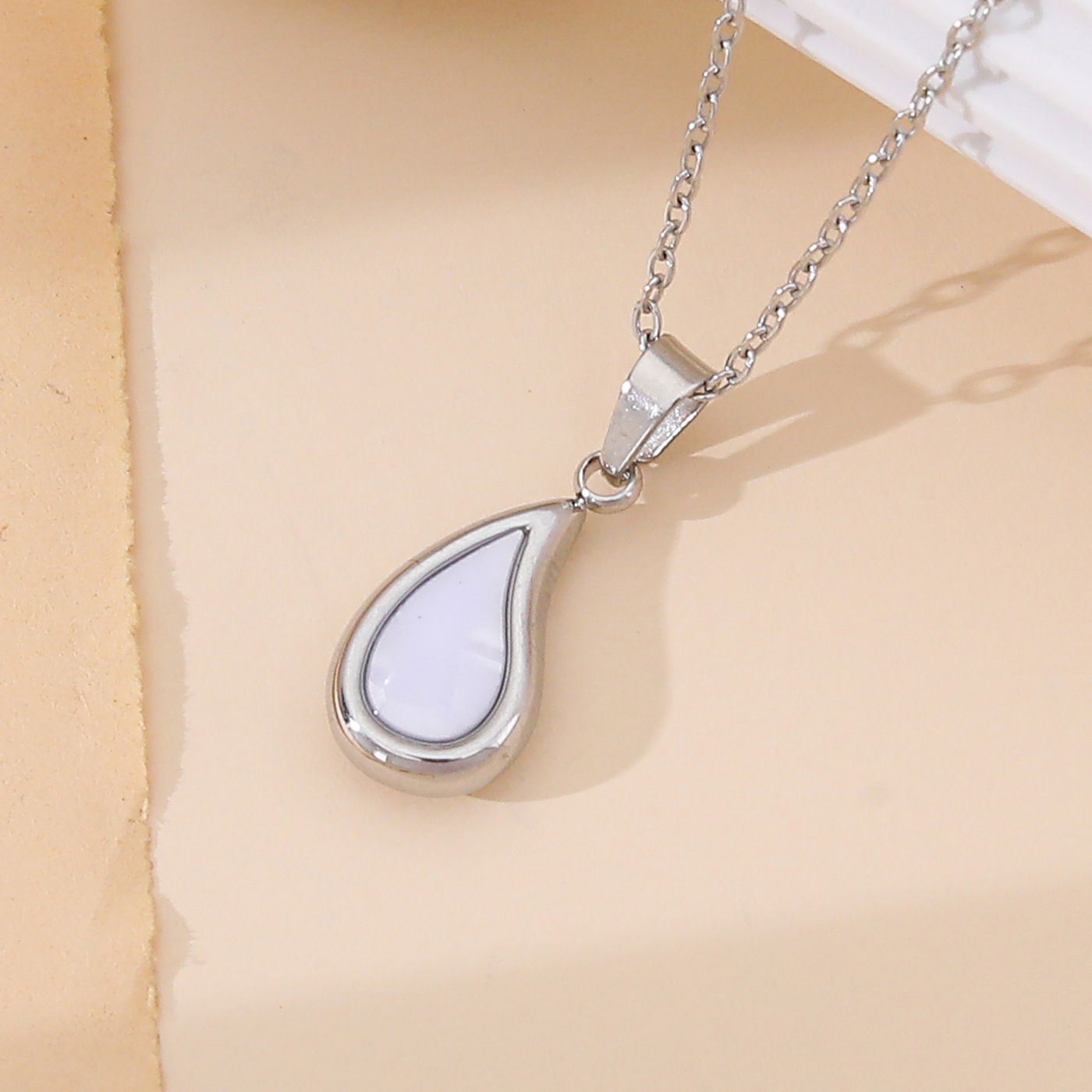 Steel color-water drop