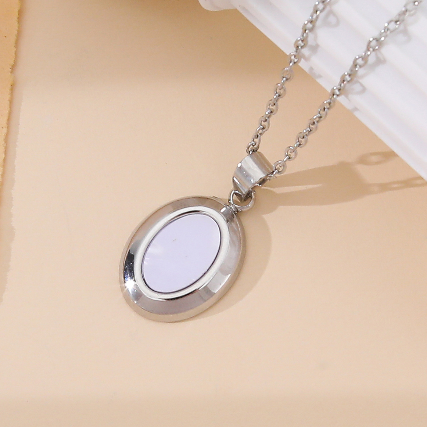 Steel color-oval