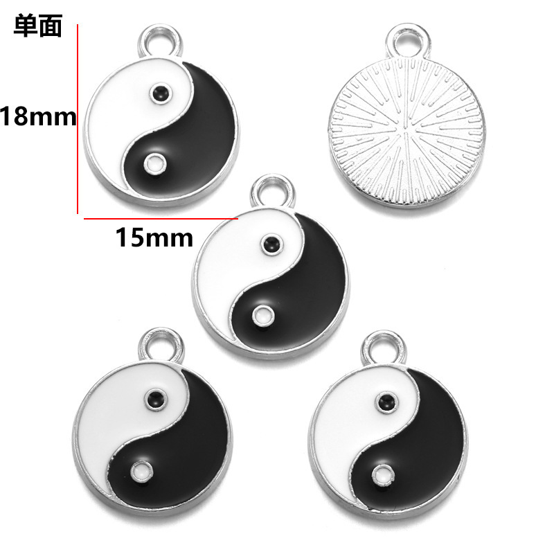 Single-sided oil dripping tai chi/15*18mm/1.24g