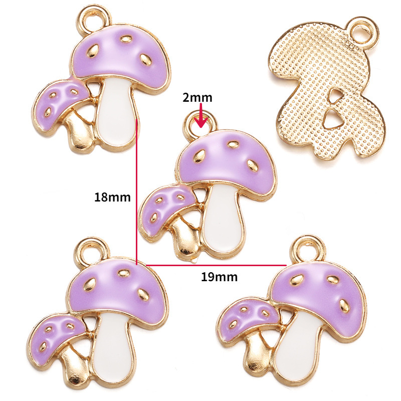 Purple/19*18mm/1.25g