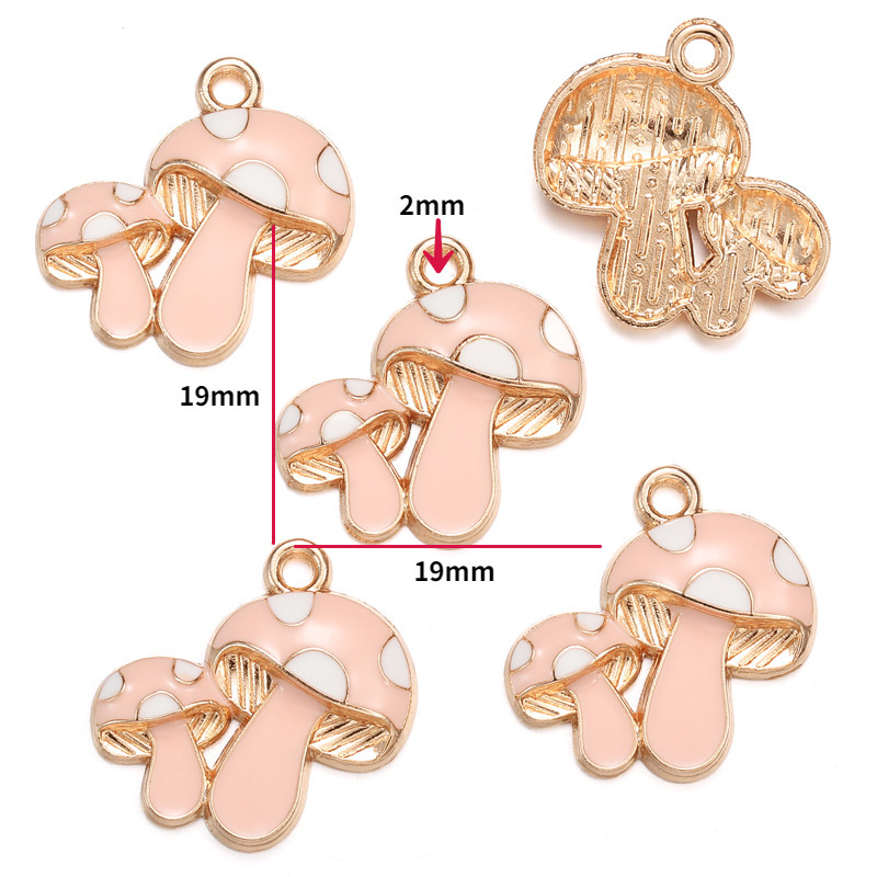 Flesh pink/19*19mm/1.11g