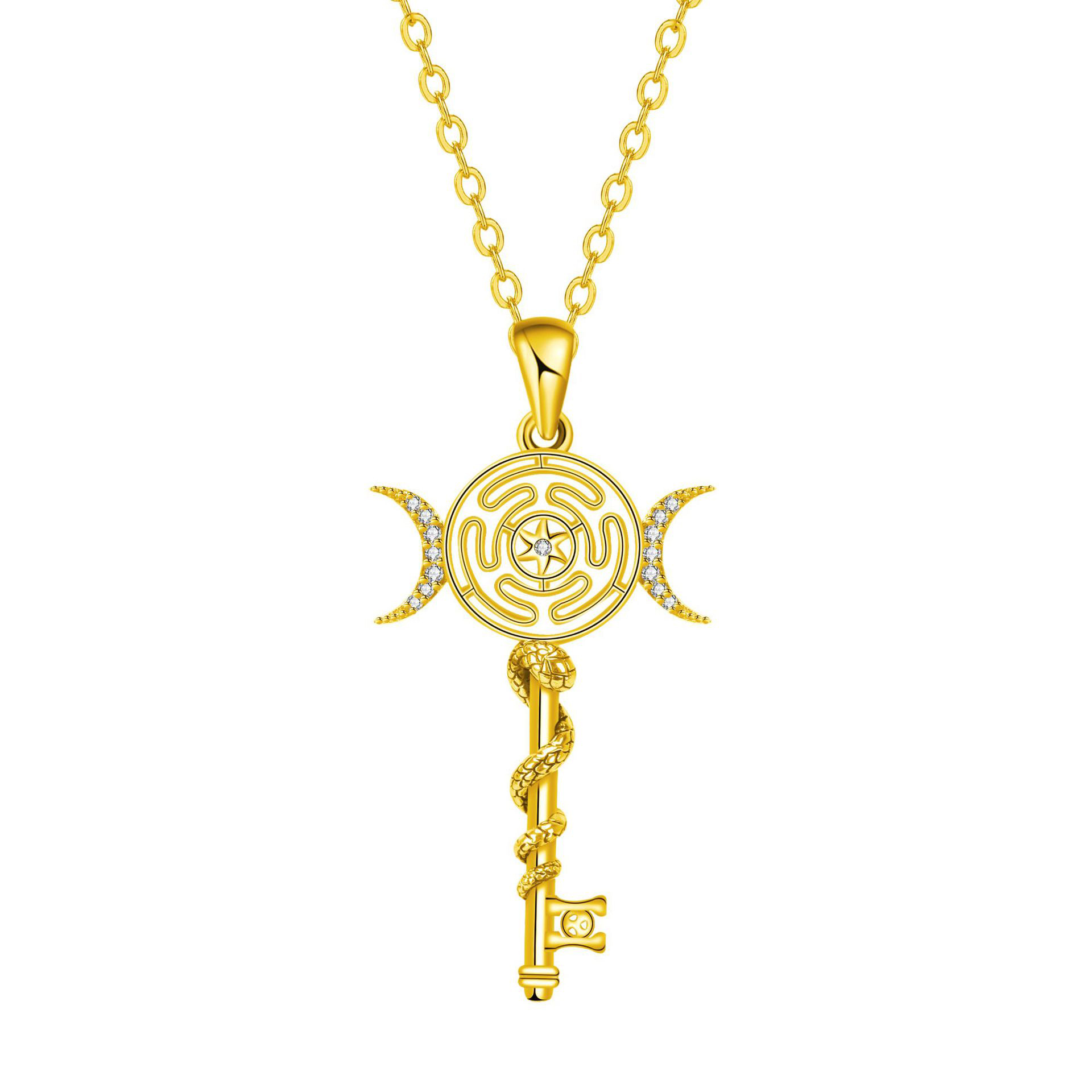 Goldfarbe überzogen