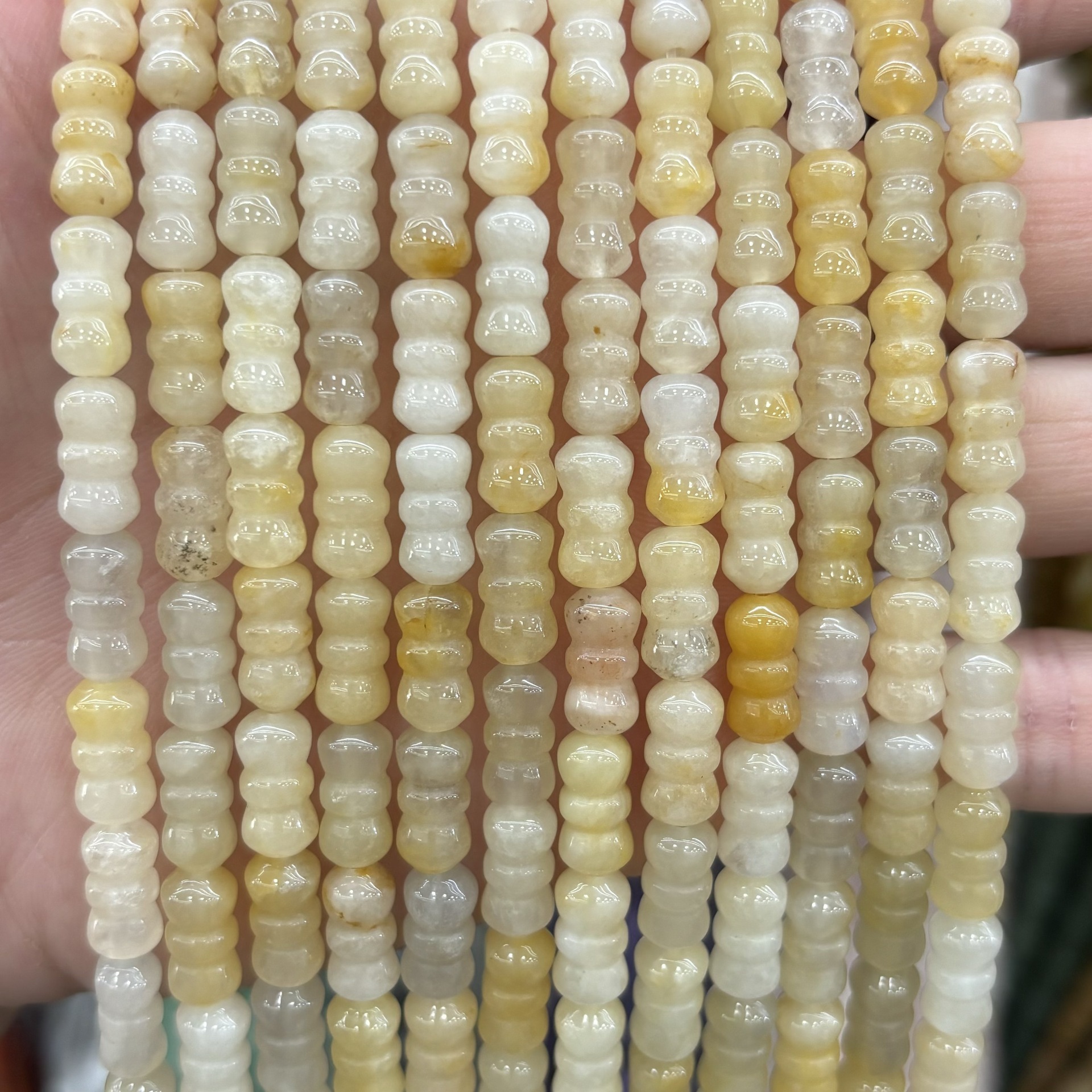 Gold silk jade