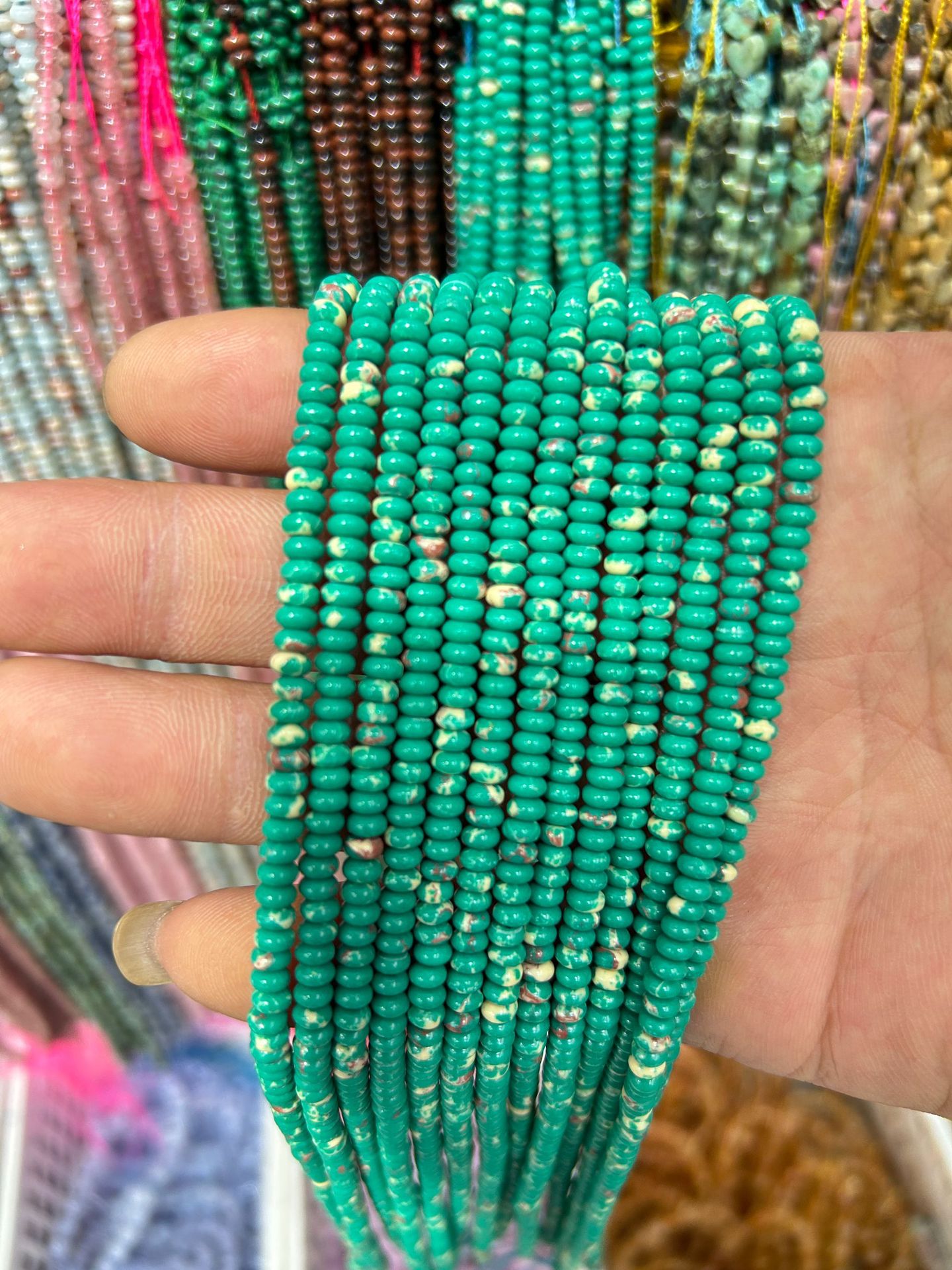 Green imperial stone