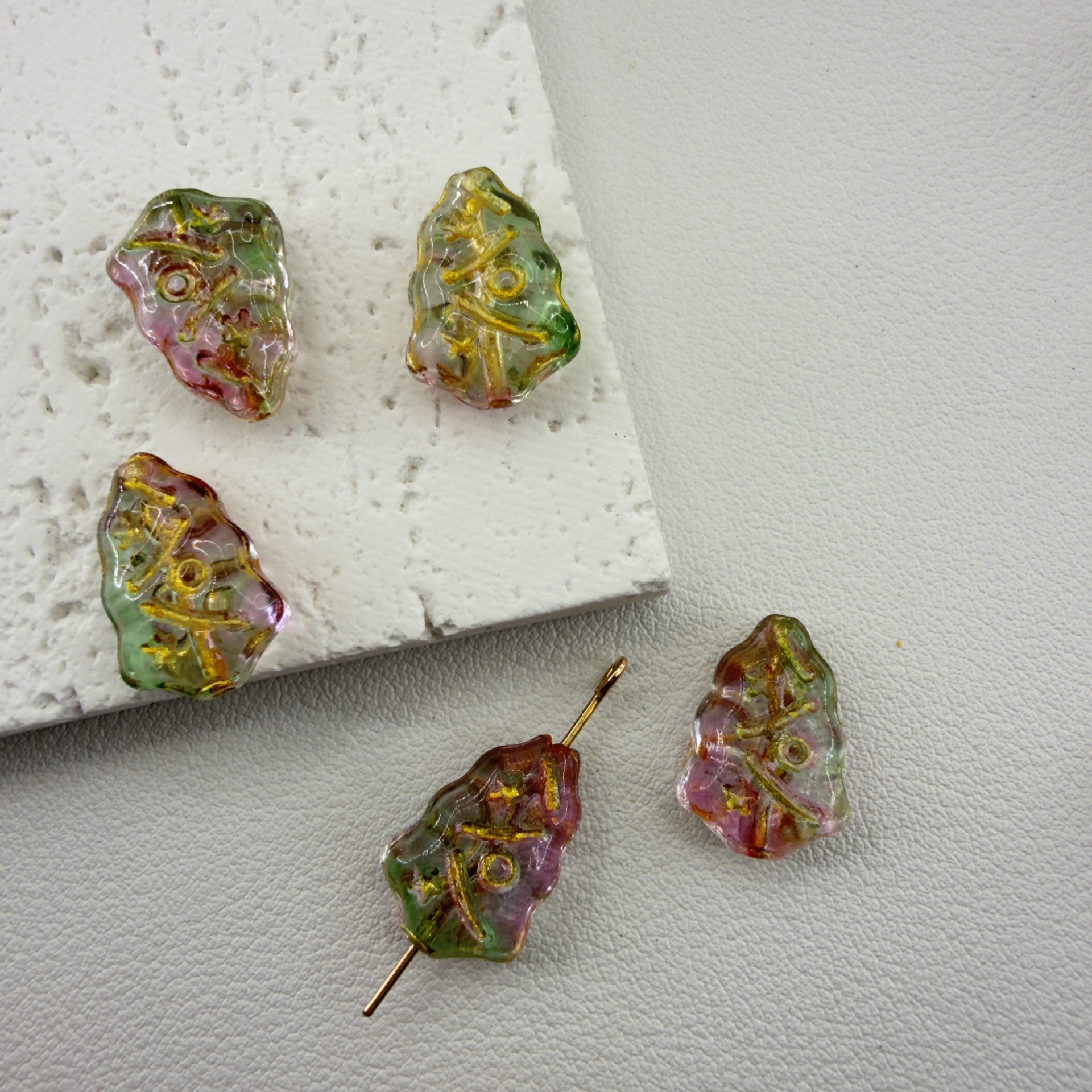 Green and purple gradient