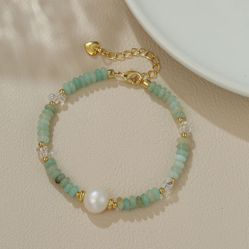 B4139 natural pearl green abacus