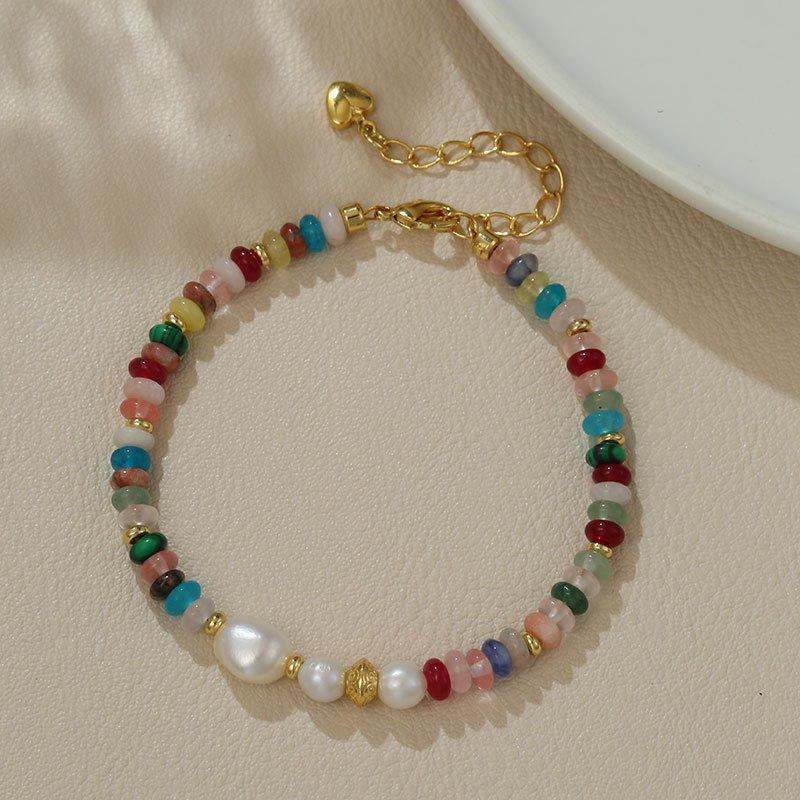 B4128 natural pearl color abacus
