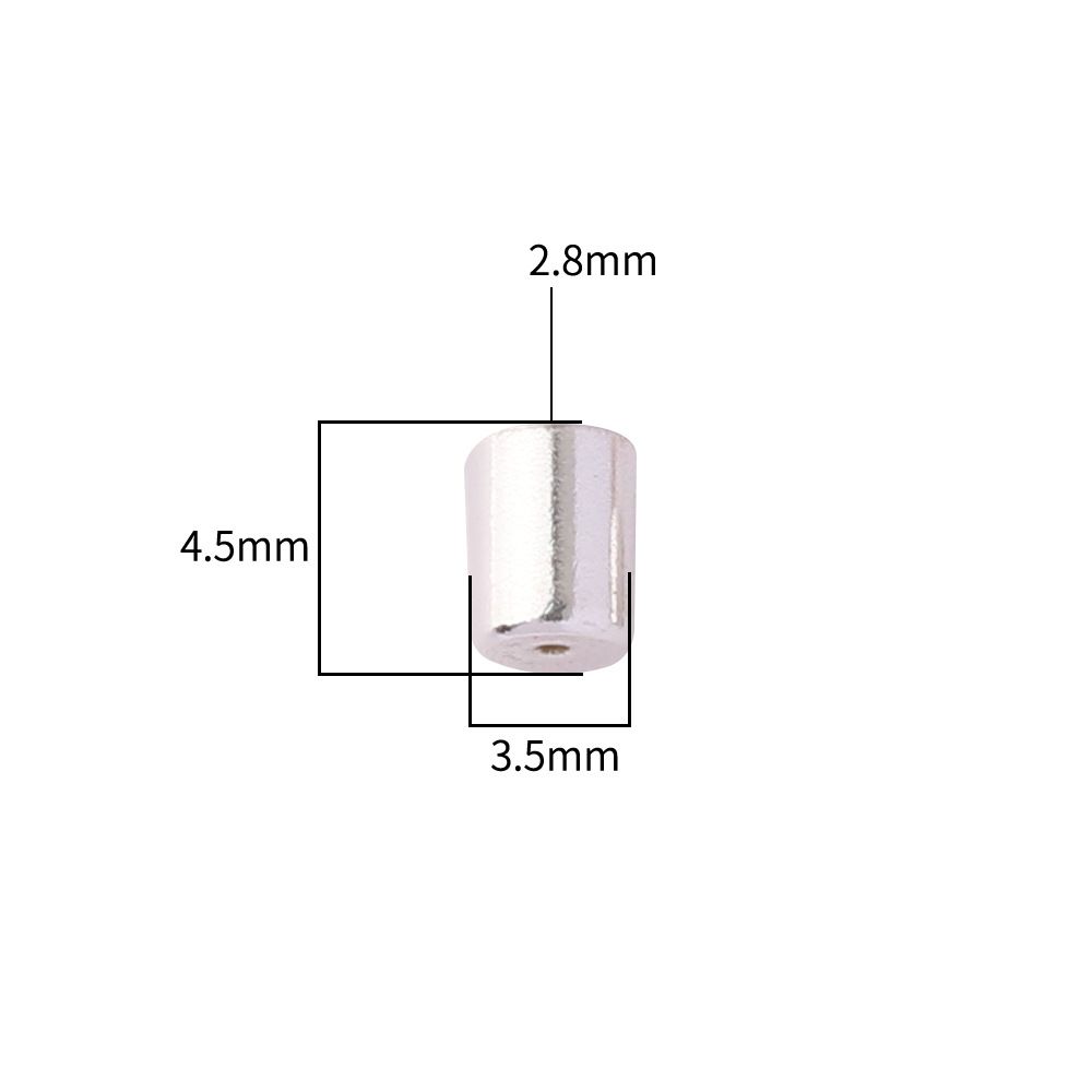 Cap-plain silver single