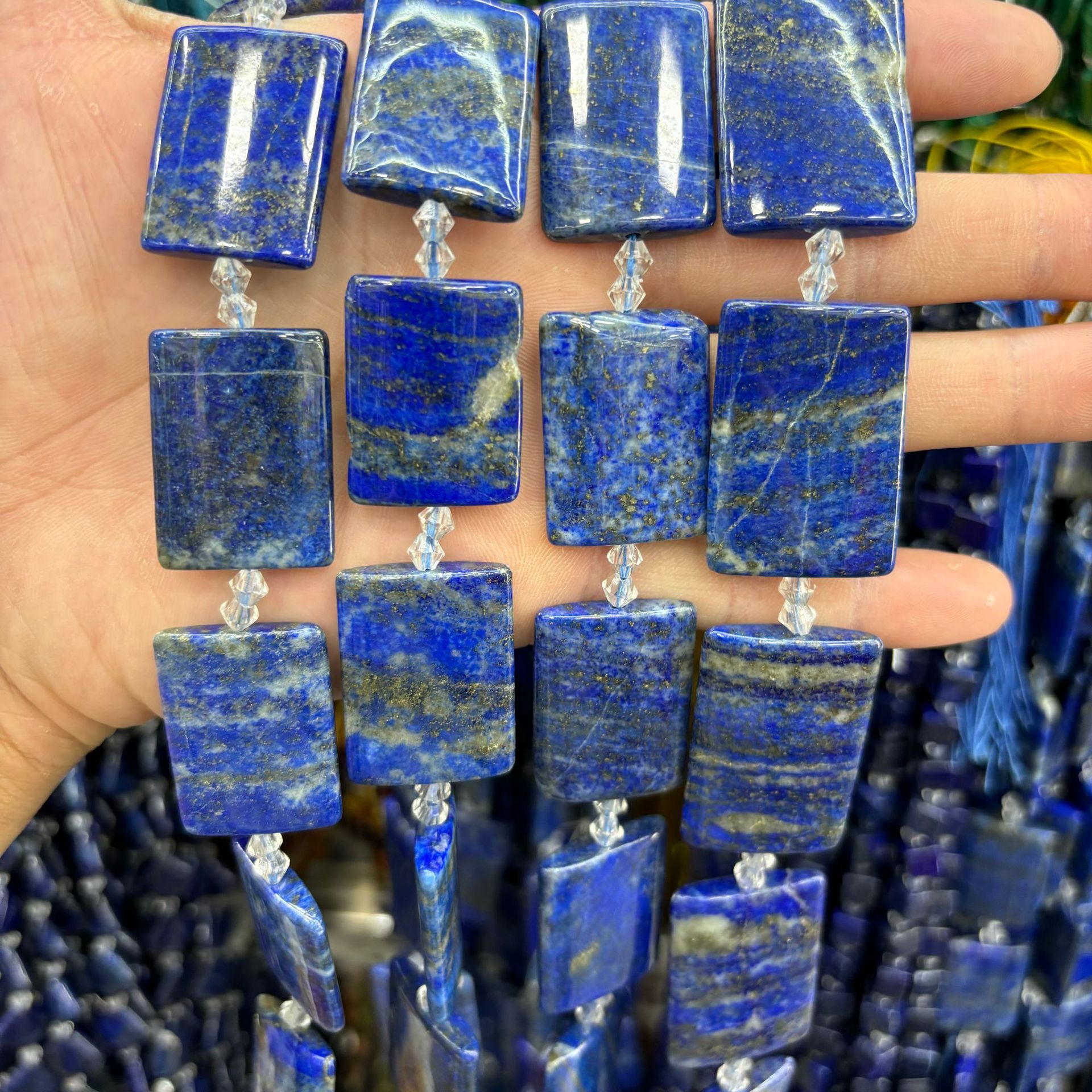 25x35mm rectangular card 10pcs