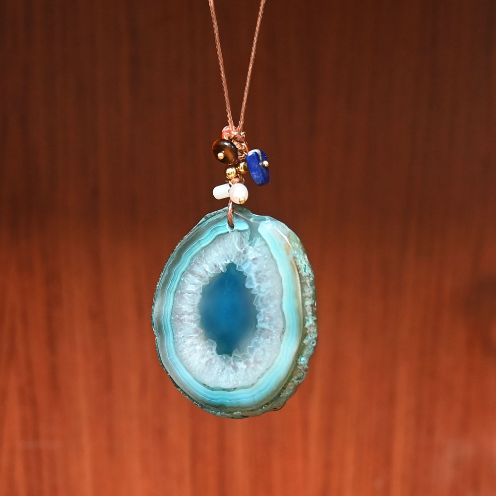 Blue agate