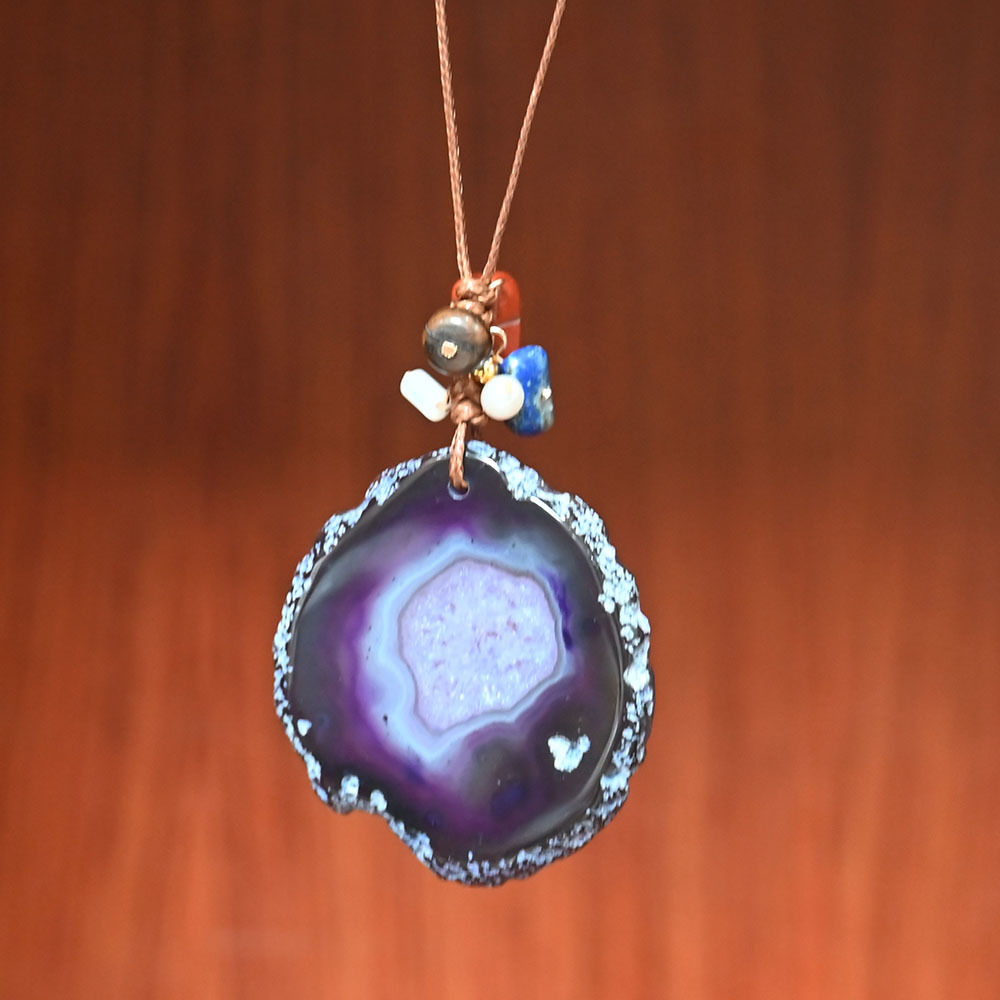 Purple agate