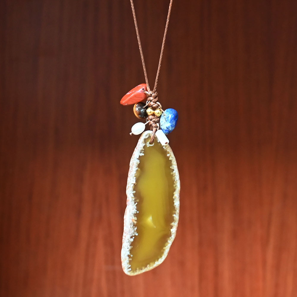 Yellow agate