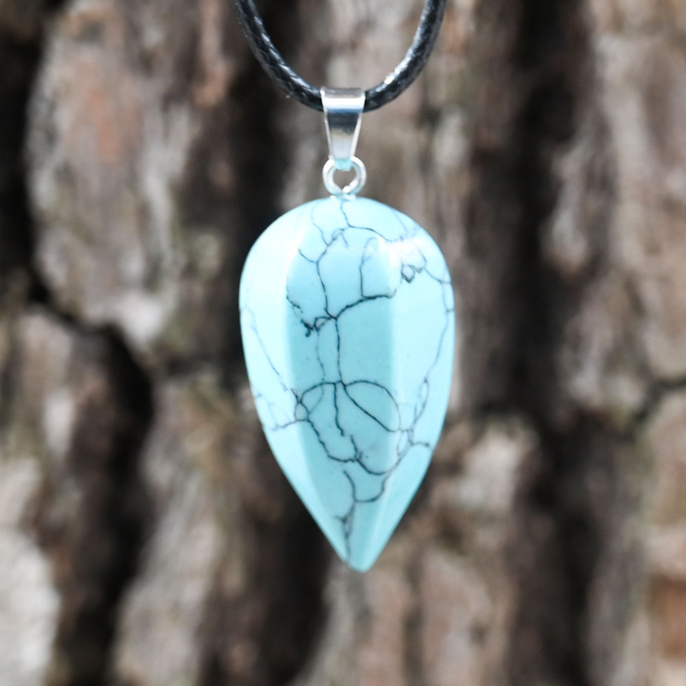 Synthetic blue turquoise