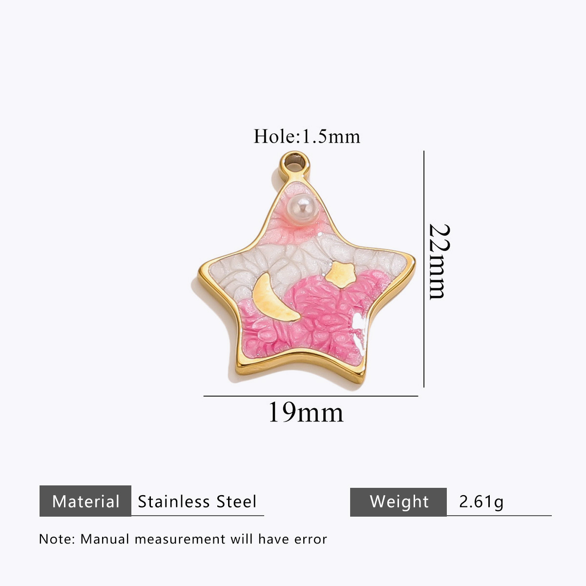 Star-pink white rose red