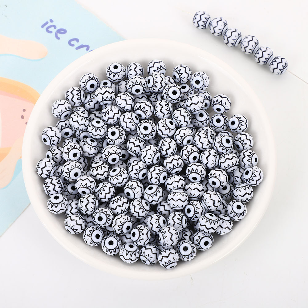 White and black pattern